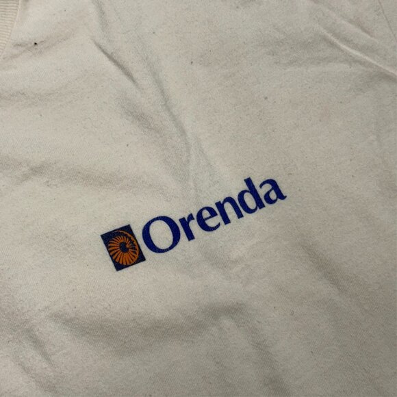 Vintage Orenda Aerospace Corp Aircraft Single Stitch TShirt White XL - Picture 4 of 7